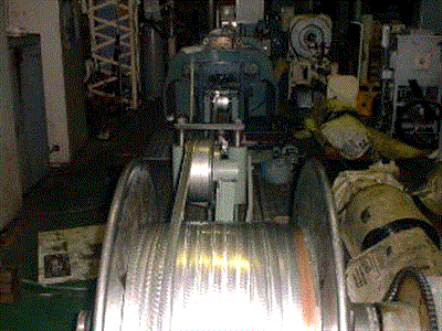 クロス圧延加工 コイラー